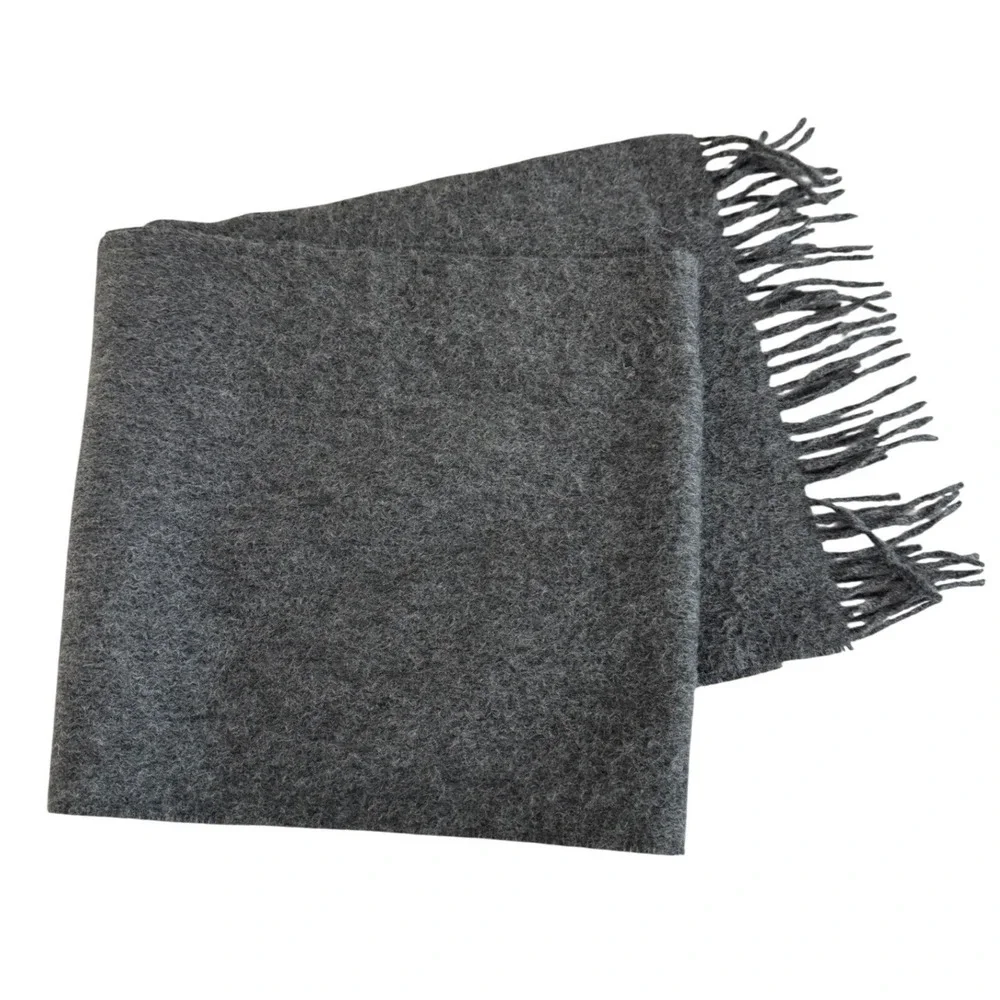 Grant Thomas Cashmere‎ Scarf Gray 12x54
